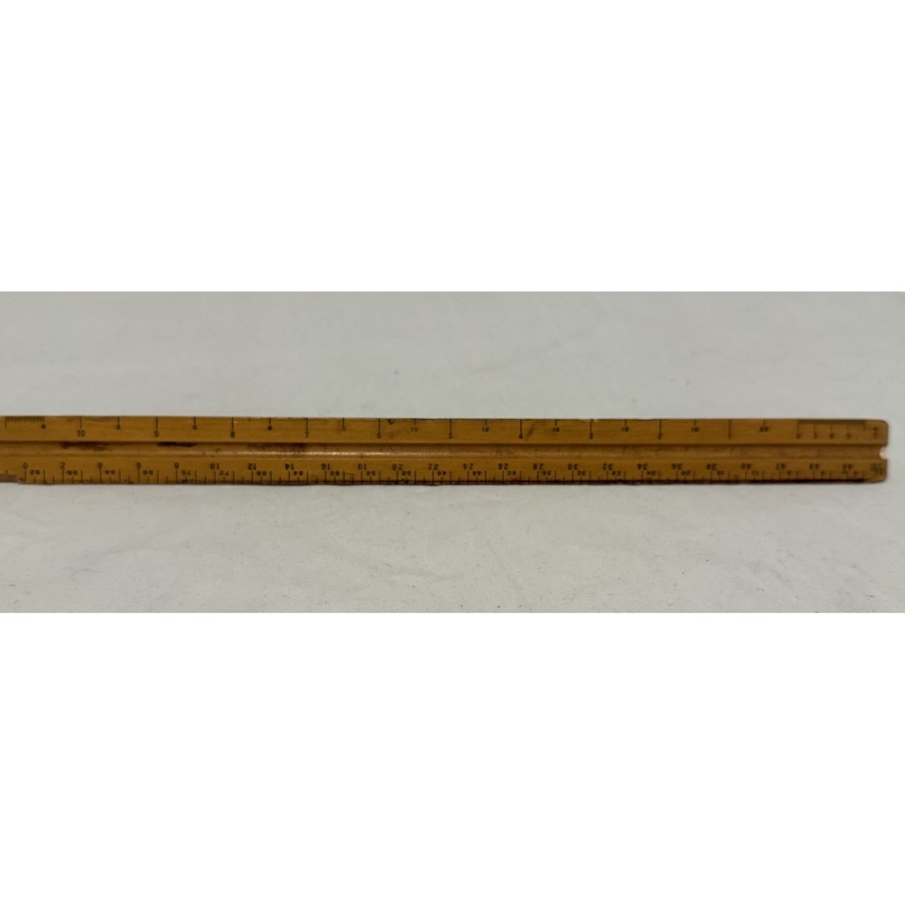 VTG Boxwood‎ Triangle Engineer Ruler 13"